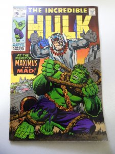 The incredible Hulk #119 (1969) VG+ Condition