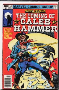 Marvel Premiere #54 (1980) Caleb Hammer [Key Issue]