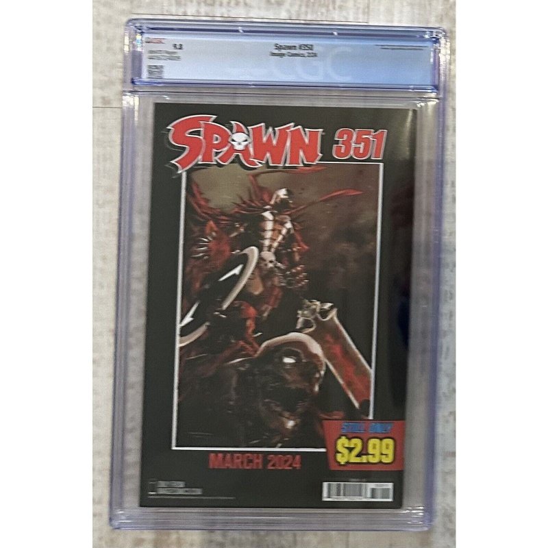 Spawn #350 - Image Comics - Puppeteer Lee Cover A- 2024 - CGC 9.8 - KEY