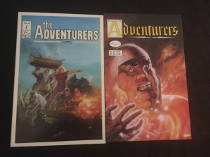 THE ADVENTURERS #1, 2 VFNM Condition