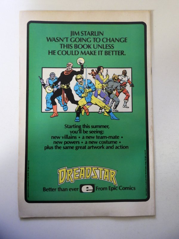 The Uncanny X-Men #186 (1984) FN Condition