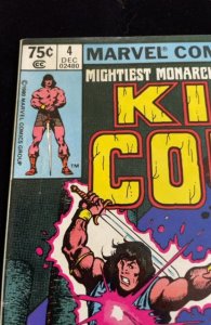 King Conan #4 (1980) F/VF