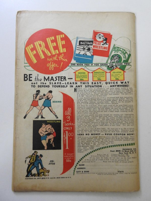 Real Life Comics #19 (1944) GD Condition! Cover detached