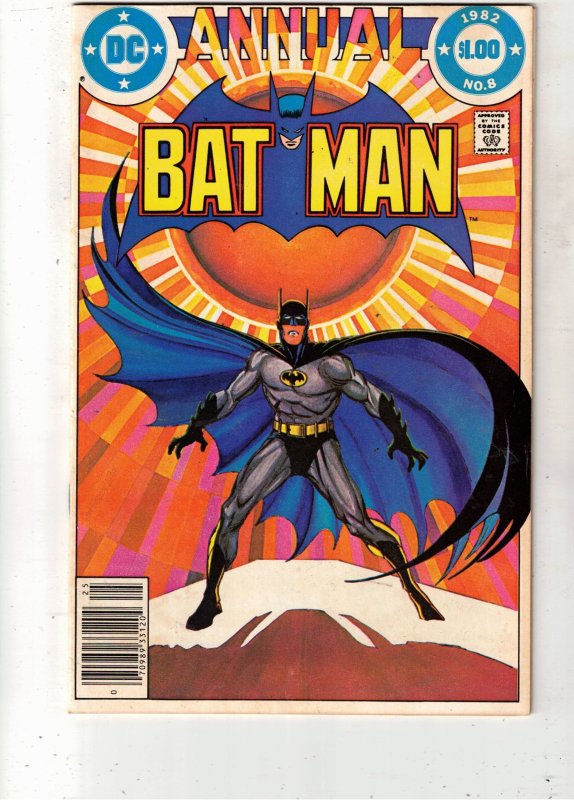 Batman Annual #8 (1982) 50% OFF SALE NOW! VF Ras Al Goul, Talia Wow! Giant-Size!