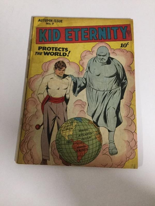 Kid Eternity Autumn Issue 7 Vg Very Good 4.0 Taped