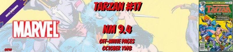 Tarzan 17 NM 9.4 Marvel 1978