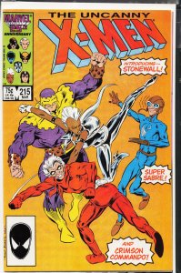 The Uncanny X-Men #215 (1987) X-Men