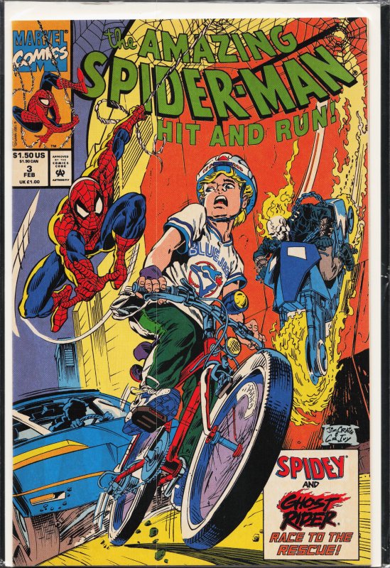 The Amazing Spider-Man: Hit and Run! #3 (1992) Spider-Man