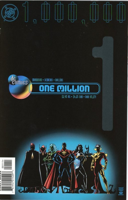 DC One Million 1  9.0 (our highest grade)  1998  Grant Morrison!