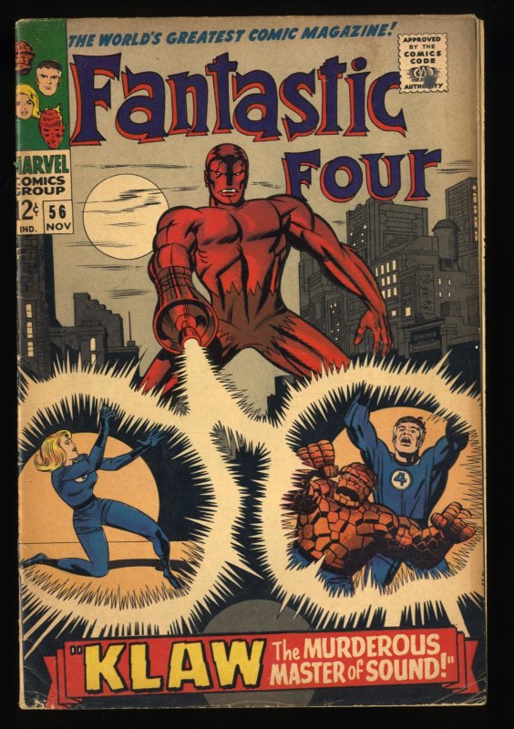 Fantastic Four #56 VG 4.0