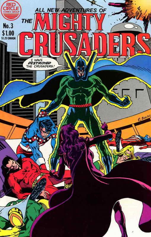 All New Adventures of the Mighty Crusaders #3 VF/NM; Red Circle | save on shippi