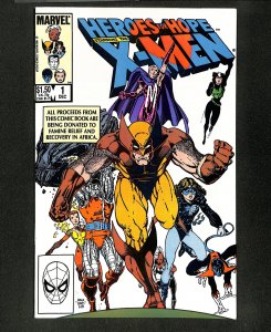 Heroes for Hope Starring the X-Men #1