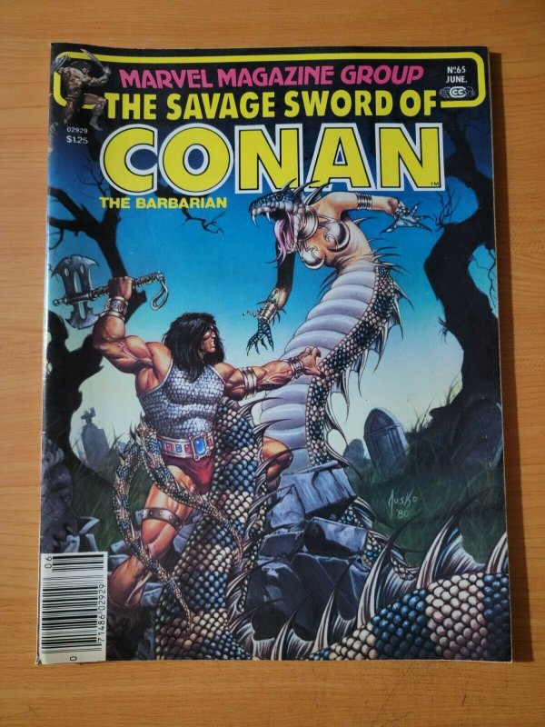 Savage Sword of Conan The Barbarian #65 ~ NEAR MINT NM ~ 1981 Marvel Comics 