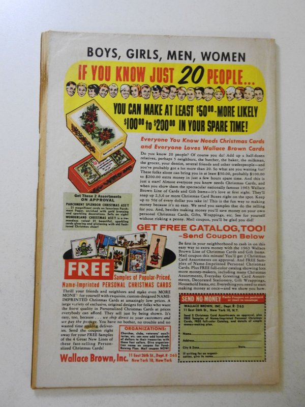 The Brave and the Bold #50 (1963) GD+ Condition moisture stain