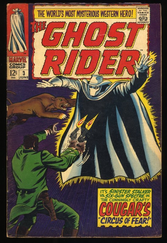 Ghost Rider (1967) #3 Circus of Fear!