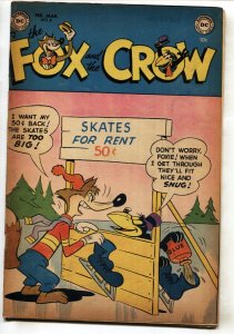 The Fox and the Crow #8--1953--DC--violent funny animal--comic book