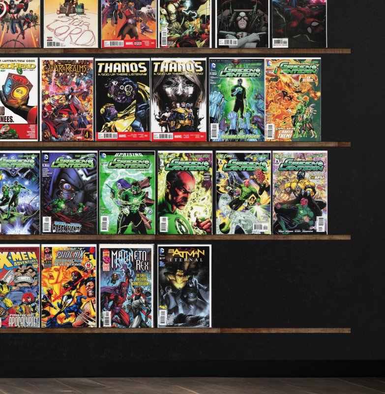 Huge Lot 150+ Comics with Green Lantern, Adventures Of Superman & More!