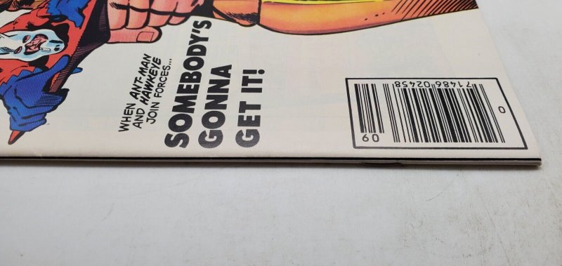 Avengers #223 (1982) - 2nd Taskmaster Civil War - Hawkeye- Ant Man NM-