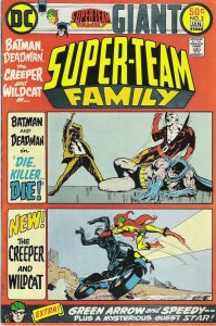 Super-Team Family #1-15 (1975)  complete set  average grade VF 8.0  see desc.
