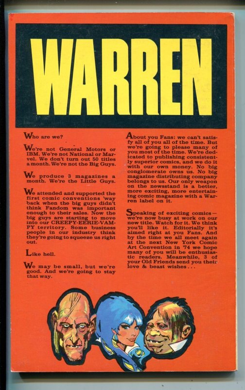 1973 Comic art Convention Program Book-Jack Kirby-Alex Toth-Sergio Aragones-VF