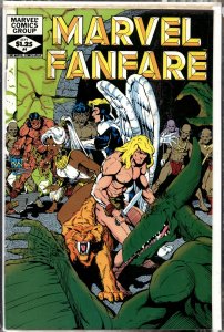 Marvel Fanfare #4 (1982) Angel
