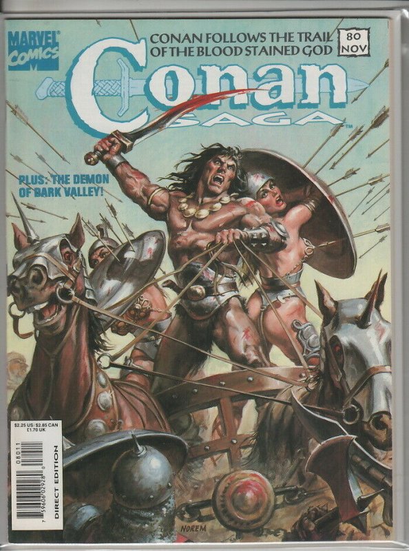 CONAN SAGA #80 VF A01204