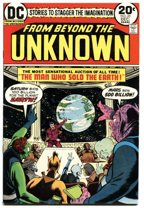 FROM BEYOND THE UNKNOWN #25-HIGH GRADE-DC SCI-FI