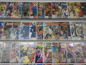Huge Lot Comics W/ Spider-Man, Hulk, Iron man+ Avg VF+ Condition!!