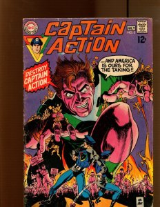 Captain Action #5 - Gil Kane Cover Art! (3.5) 1969