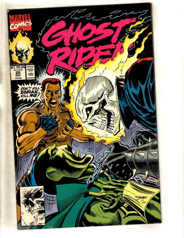 10 Marvel Comics Ghost Rider 42 43 47 Special 1 18 19 20 22 1 Silver Sable 1 DJ2