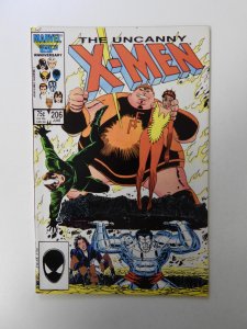 The Uncanny X-Men #206 Direct Edition (1986) VF condition