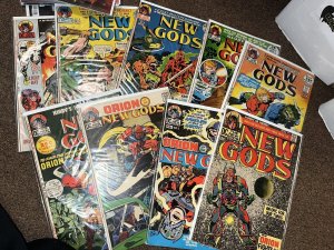 New Gods (1971) Lot - Complete Series Set w/Issues 1-19, Kirby, Has 7