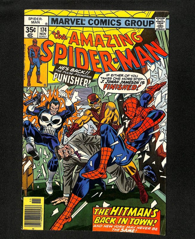 Amazing Spider-Man #174 Whitman Variant Punisher!