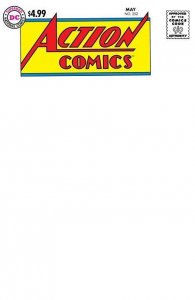 Action Comics #252 Facsimile 2025 Blank Cover C DC Comics BL01