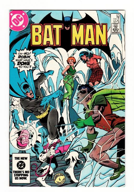 BATMAN #375-comic book Bondage cover 1984-DC VF/NM