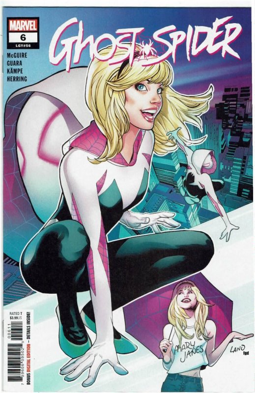 Ghost-Spider #6 Greg Land 1st Print NM