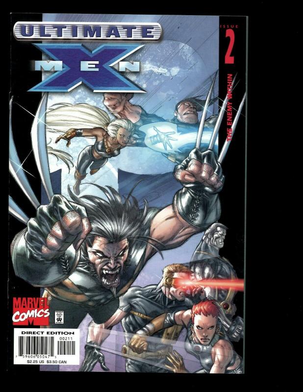 Lot Of 12 Ultimate X-Men Marvel Comics 1 2 3 4 5 6 7 8 9 10 11 12 Wolverine SM7