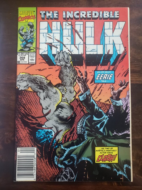 The Incredible Hulk 368 (1990) Mark Jeweler's Insert