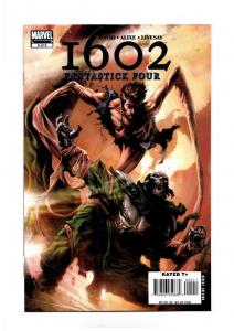 1602 : FANTASTICK FOUR #1 2 3 4 5, NM, Fantastic, Alixe, 2007, Marvel , 1-5 set