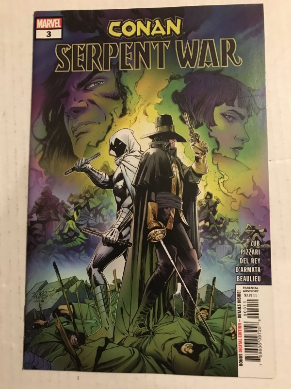 Conan: Serpent War #3 : Marvel 3/20 NM; Moon Knight, mini