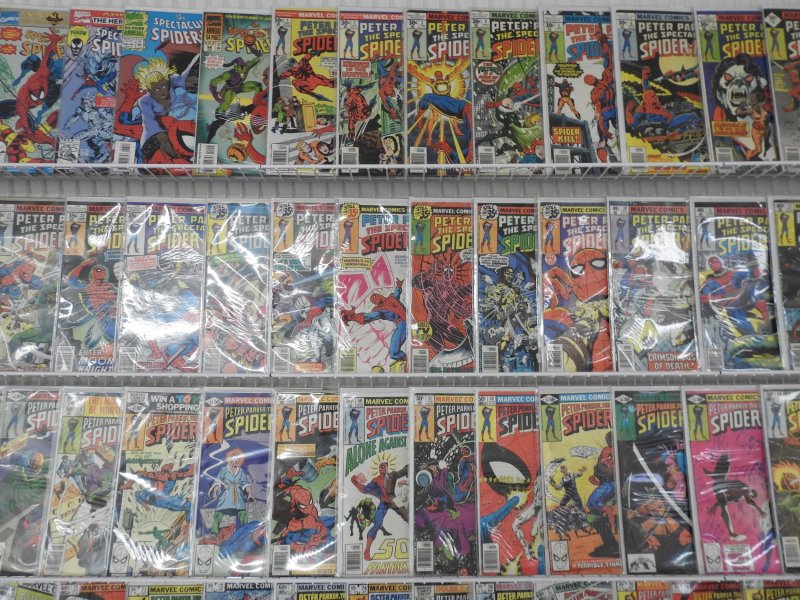 Spectacular Spider-Man #1-263 (missing #250-253) + Some Annuals! Avg. VF-