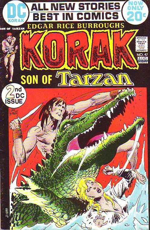 Korak Son of Tarzan #47 (Aug-72) FN Mid-Grade Korak,  CarSon of Venus