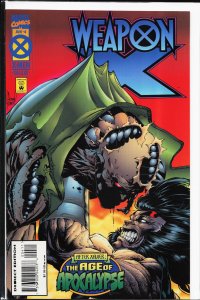 Weapon X #4 (1995) Wolverine