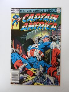 Captain America #272 Newsstand Edition (1982) FN- condition