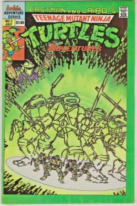 TEENAGE MUTANT NINJA TURTLES ADVENTURES#3 VF 1989 ARCHIE COMICS 