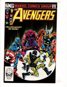 The Avengers #230 (VF+) 1983 YELLOWJACKET Leaves The Avengers.......  / ID#537