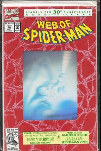 Web of Spider-Man #90 Second Print Cover (1992) Spider-Man