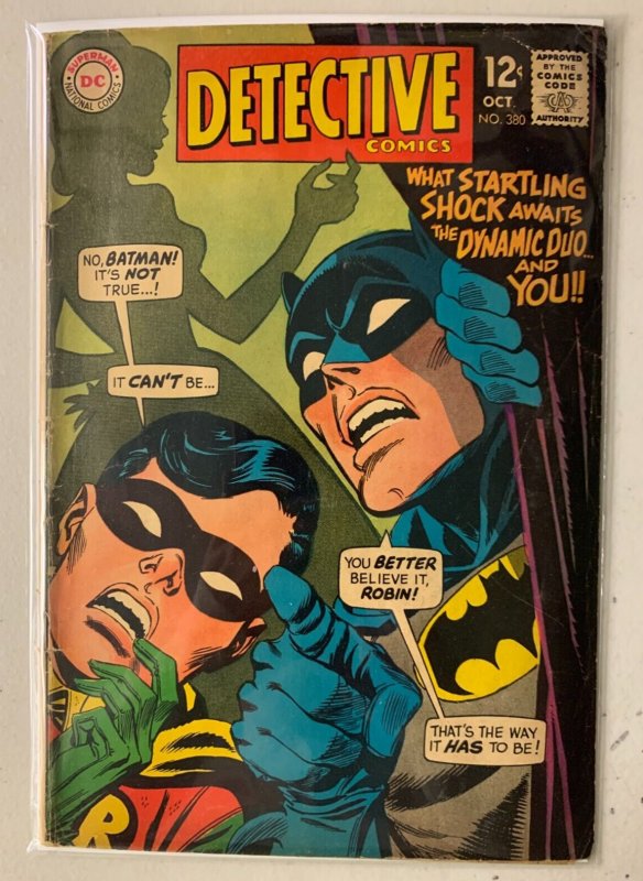 Detective Comics #380 DC 1st Series (3.5 VG-) (1968)