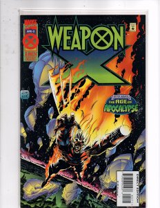 Marvel Comics Weapon X #2 Adam Kubert Larry Hama Story White Queen [Emma Frost]