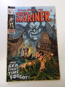 Sub-Mariner #16 (1969) VG condition ink back cover